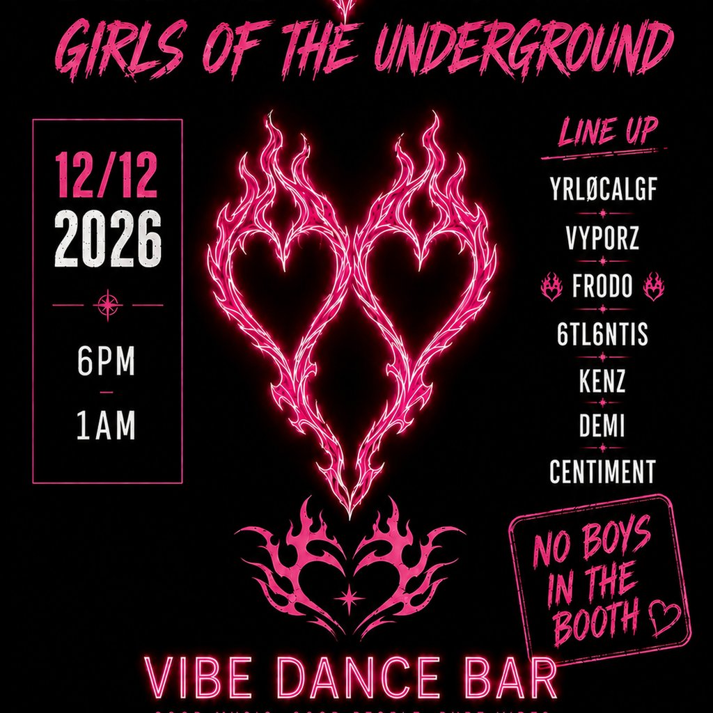 Twin Flame Presents: Girls Of Underground