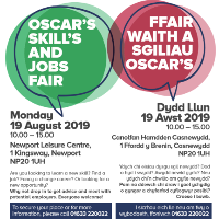 Oscars Skills and Jobs Fair at Newport Leisure Centre
