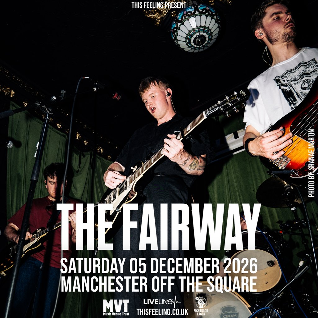 The Fairway - Manchester — gig artwork