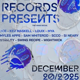 Faded Records presents: The Xmas social