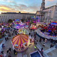 Leeds Valentines Fair at Millennium Square