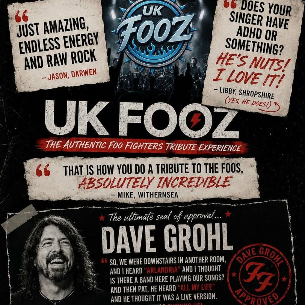 Uk Fooz — gig artwork