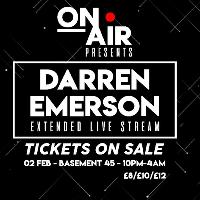 On Air Presents: Darren Emerson On Air Presents: Darren Emerson