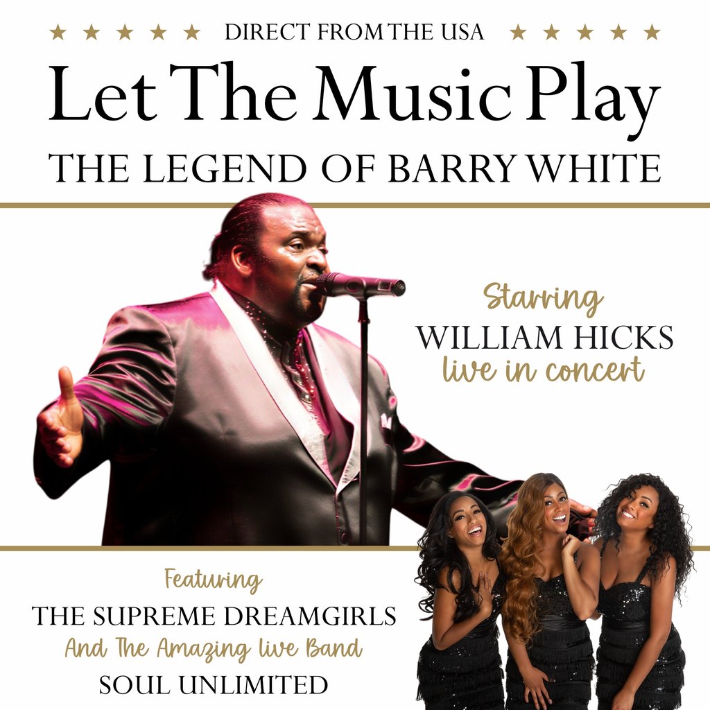Let The Music Play: The Legend of Barry White at The Halls Norwich, Norwich