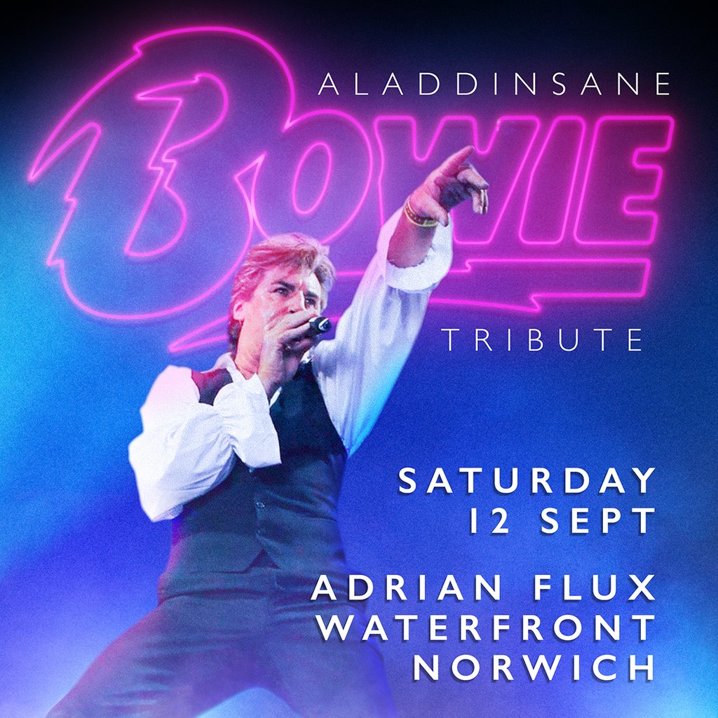 Aladdinsane – The Sound & Vision of Bowie tribute: Norwich