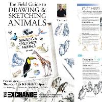 The Field Guide to Drawing & Sketching Animals private view