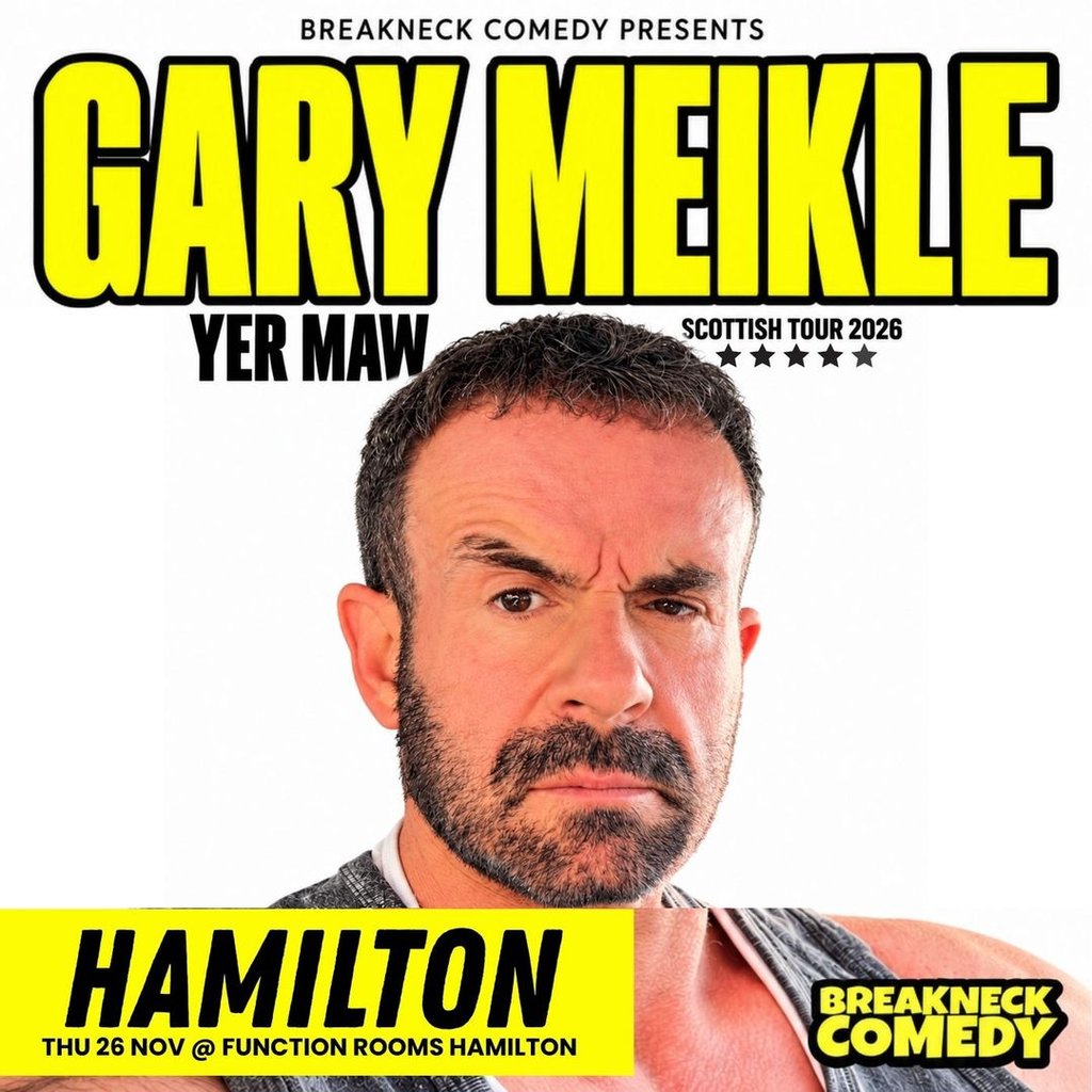 Gary Meikle at The Function Rooms Hamilton, Hamilton