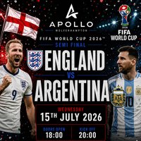 FIFA World Cup 2026 - England vs Argentina - SEMI FINAL at The Apollo Wolverhampton