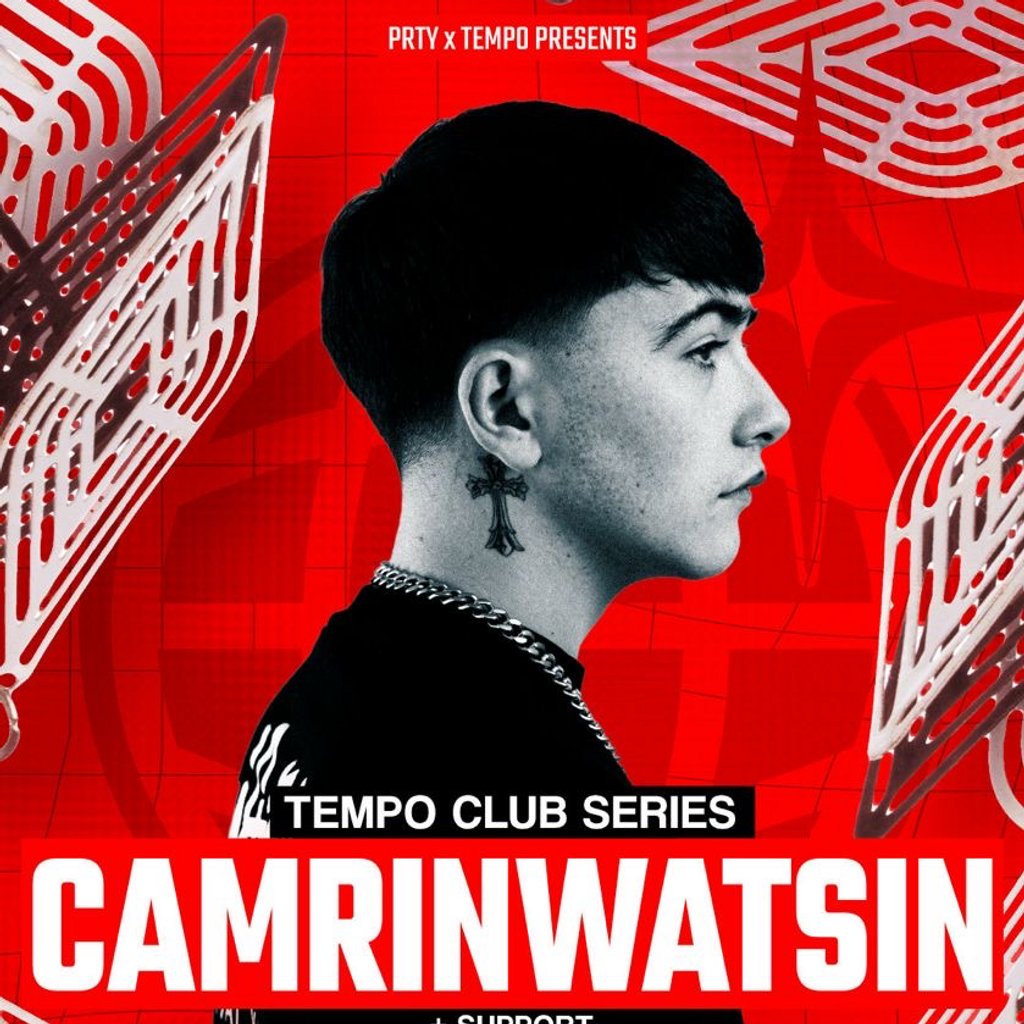 PRTY x TEMPO: CAMRIN WATSIN, 10 October | Event in Clydebank | AllEvents