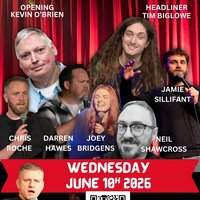 Liverpool's Time to Shine Comedy Night June 10th. at Slaughter House Pub