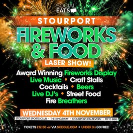 Stourport Fireworks & Food 2026