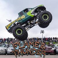 Flame & Thunder at Santa Pod Raceway
