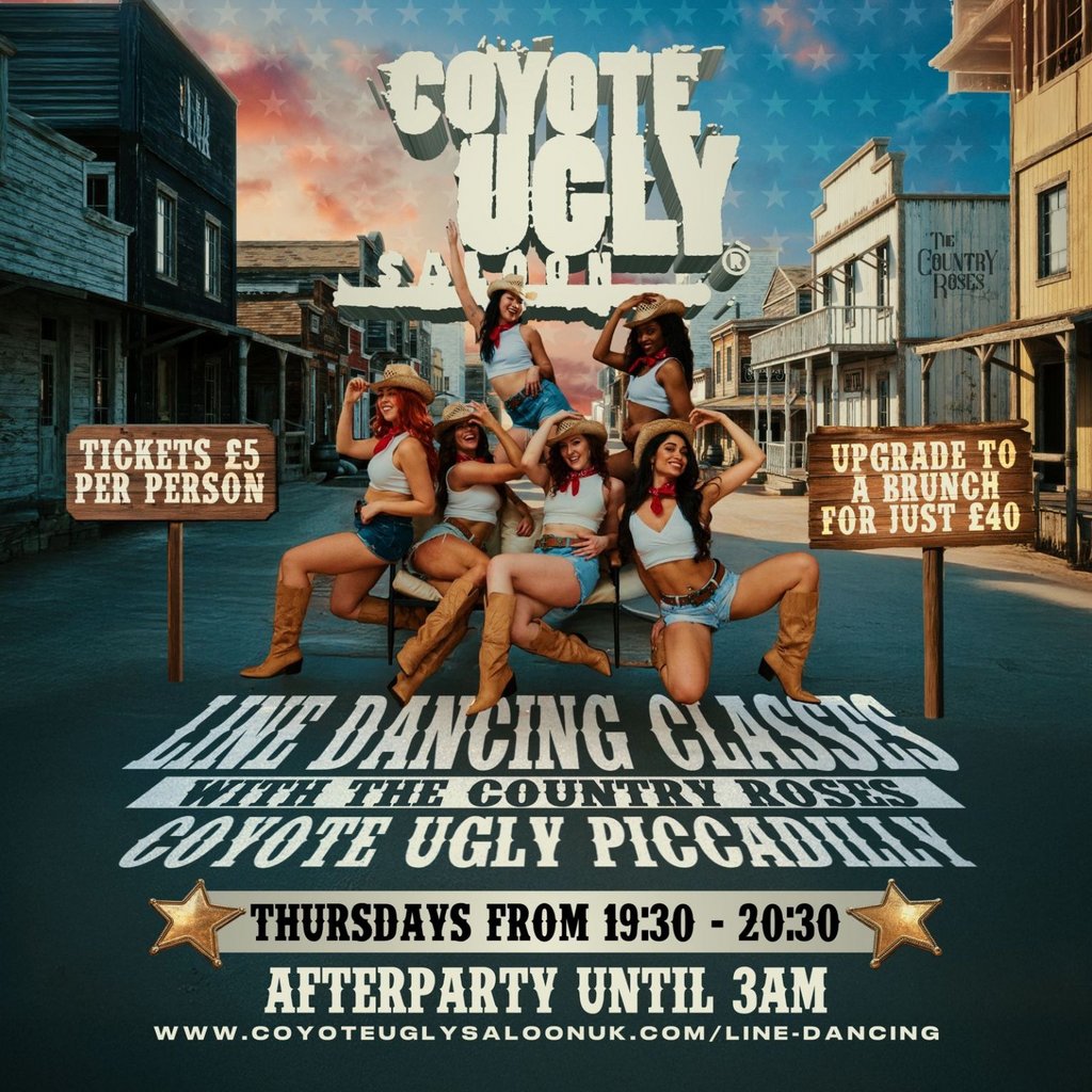 LINE DANCING @ Coyote Ugly Piccadilly