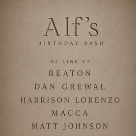 Alf's Birthday Bash at Arch 2 Windsor
