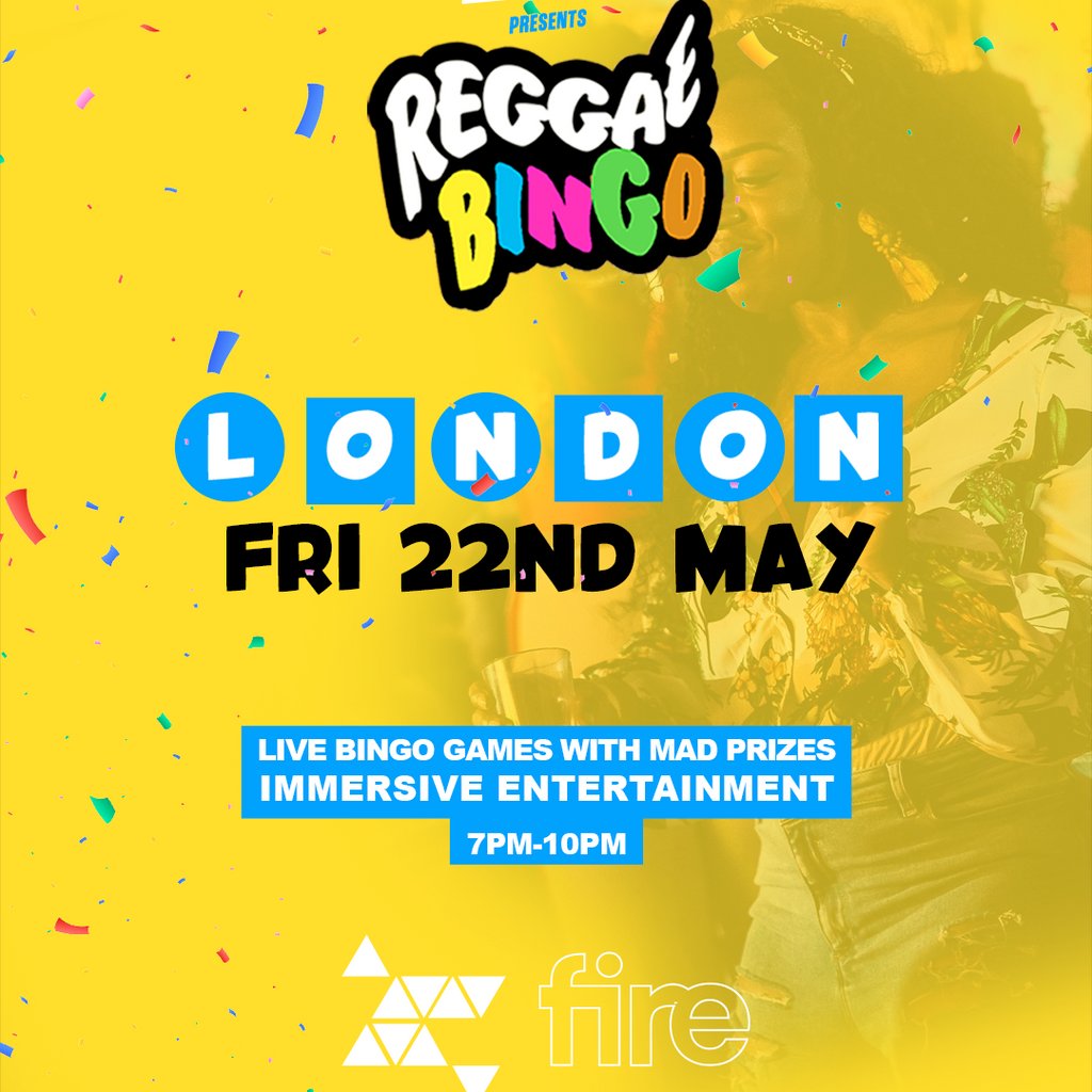 Reggae Bingo - London - Fri 22nd May