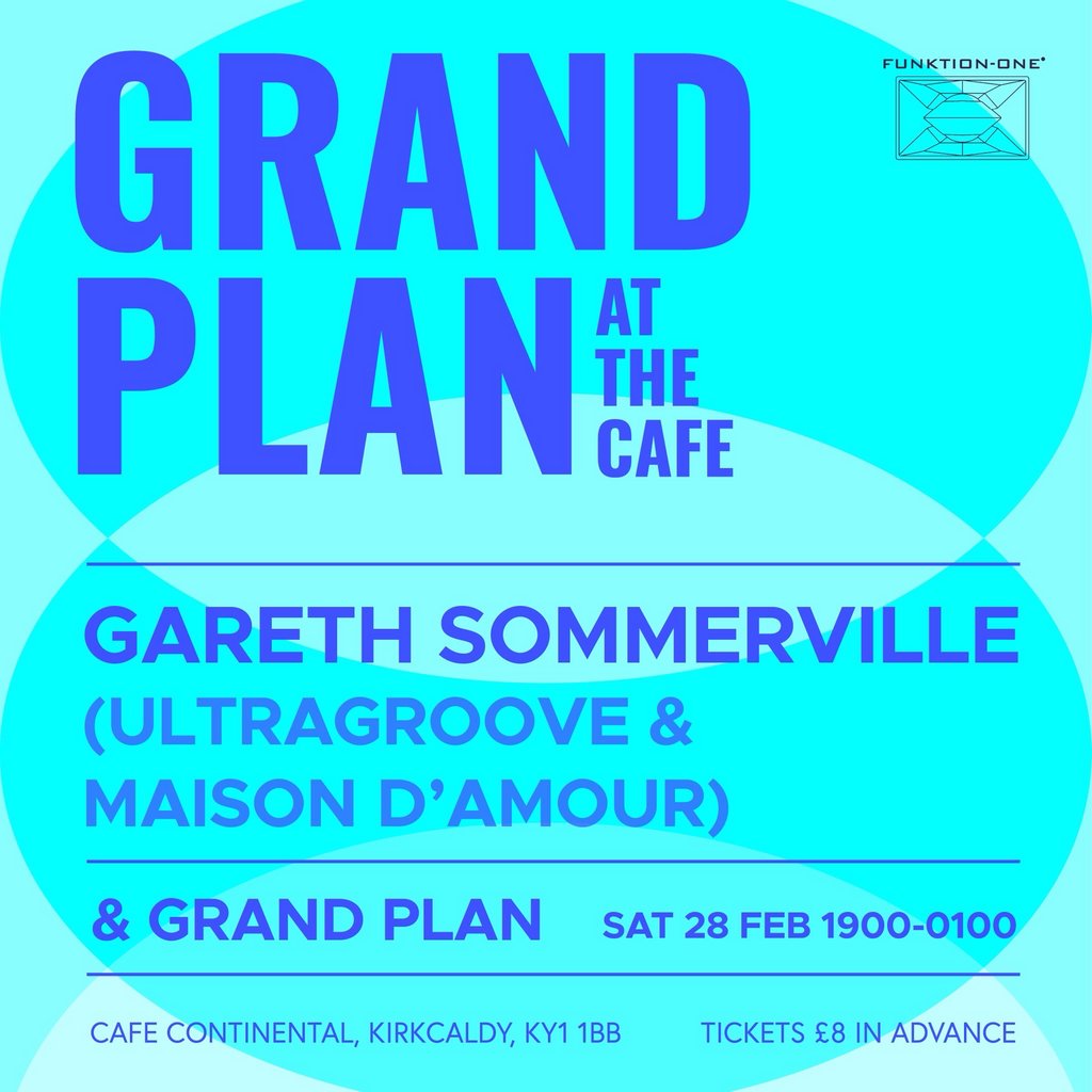 Grand Plan At The Cafe presents Gareth Sommerville