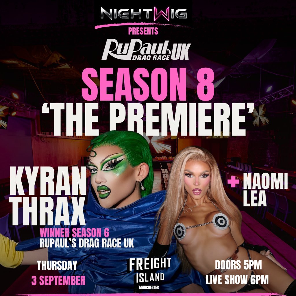 NIGHTWIG Drag Race UK S8 Viewing Series - Episode 1 - The Premie