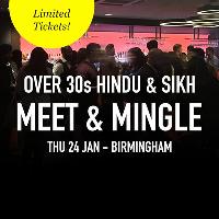 Hindu & Sikh Meet and Mingle Dating, Birmingham - Over 30s at Nuvo