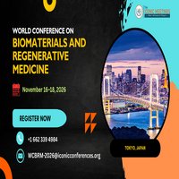 World Conference on Biomaterials and Regenerative Medicine at Tokyo, Japan