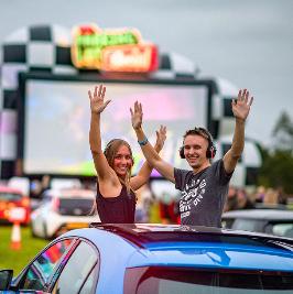 Parking Lot Social Springtime Drive-in Festival Glasgow