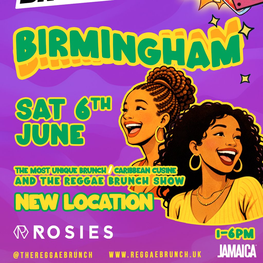 The Reggae Brunch BHAM - Sat 6th June