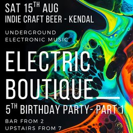 Electric Boutique 5th Birthday Party