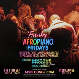 FREAKY AFROPIANO FRIDAYS feat. MK7 THE PRODIGY!