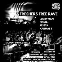 Freshers Drum & Bass Free Rave w/ Primal, Jessta, Karmae T +More at The Full Moon And Attic Bar