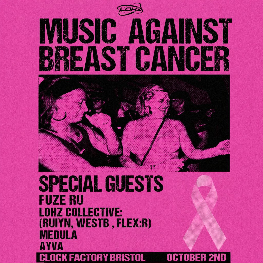 Lohz x Fuze - Music Against Breast Cancer at Clock Factory Bristol, Bristol
