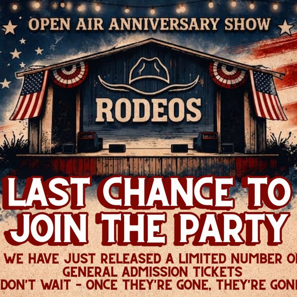 First year Rodeos Fest