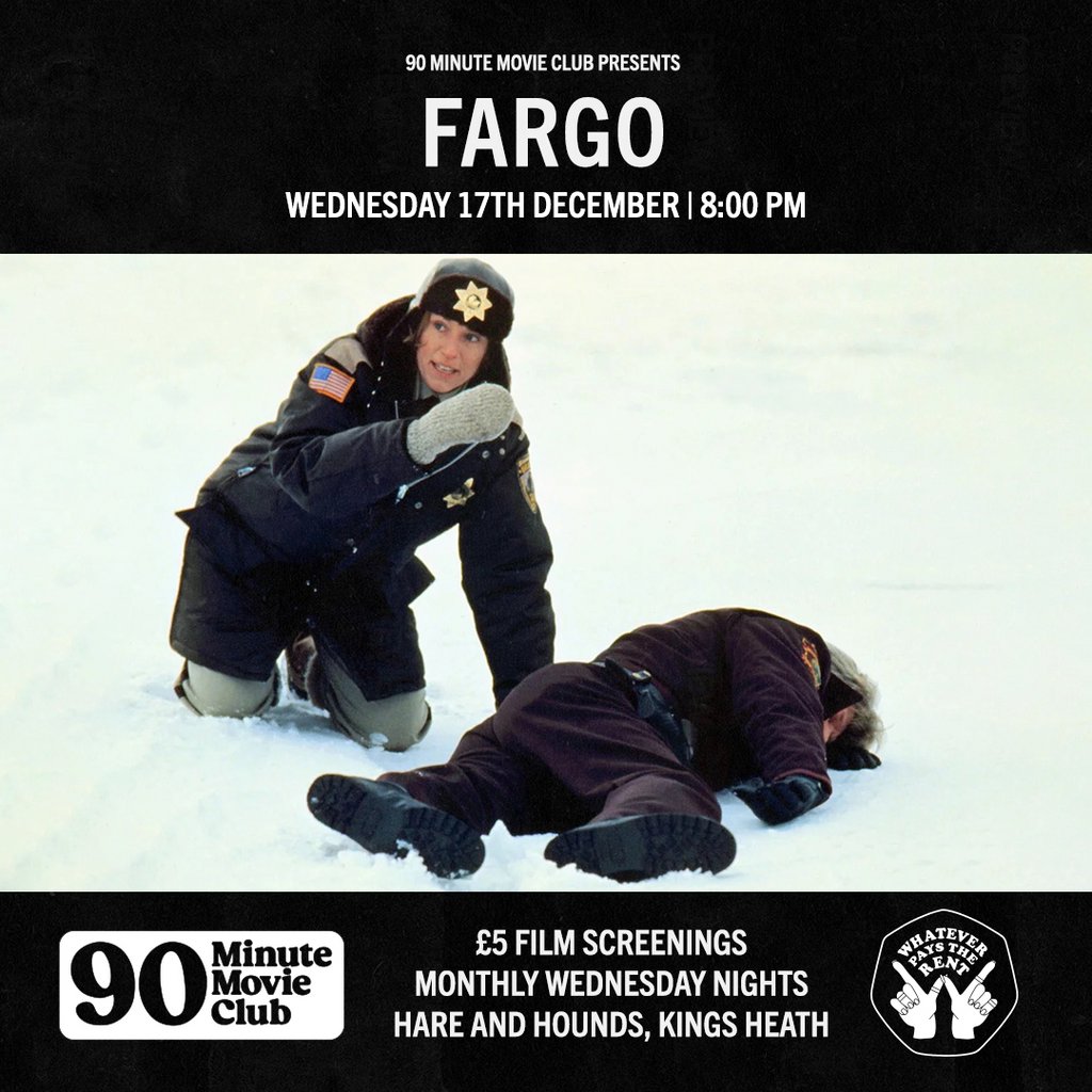 H&H x WPTR 90 Minute Movie Club presents 'Fargo' (1996)