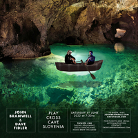 John Bramwell & Dave Fidler play The Cross Cave, Slovenia John Bramwell & Dave Fidler play The Cross Cave, Slovenia