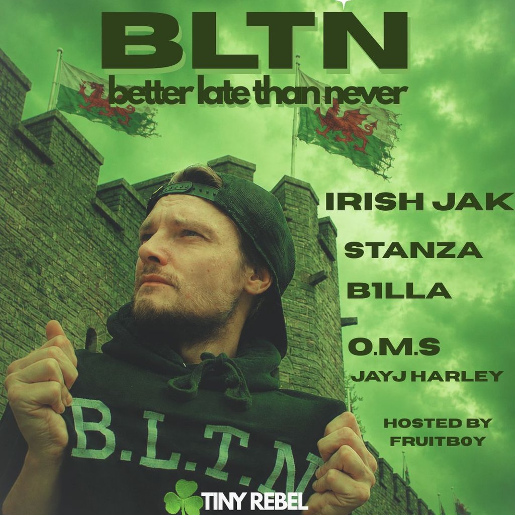 BLTN Irish Jak Headline at Tiny Rebel, Cardiff