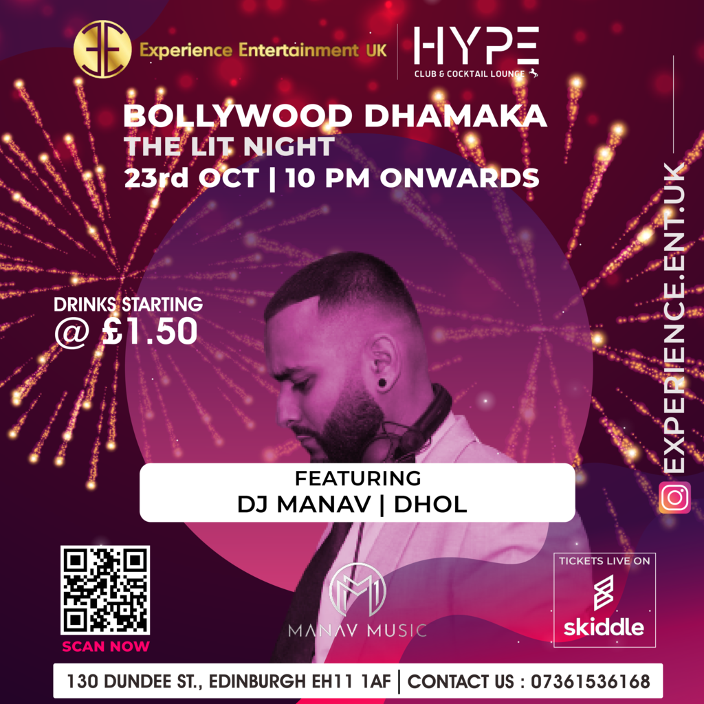 Bollywood Diwali Party The Lit Night Sold Out Tickets Hype Club And Cocktail Lounge Edinburgh Sun 23rd October 22 Lineup Bollywood Diwali Party The Lit Night Sold Out Tickets Hype Club And Cocktail Lounge Edinburgh Sun 23rd October 22 Lineup
