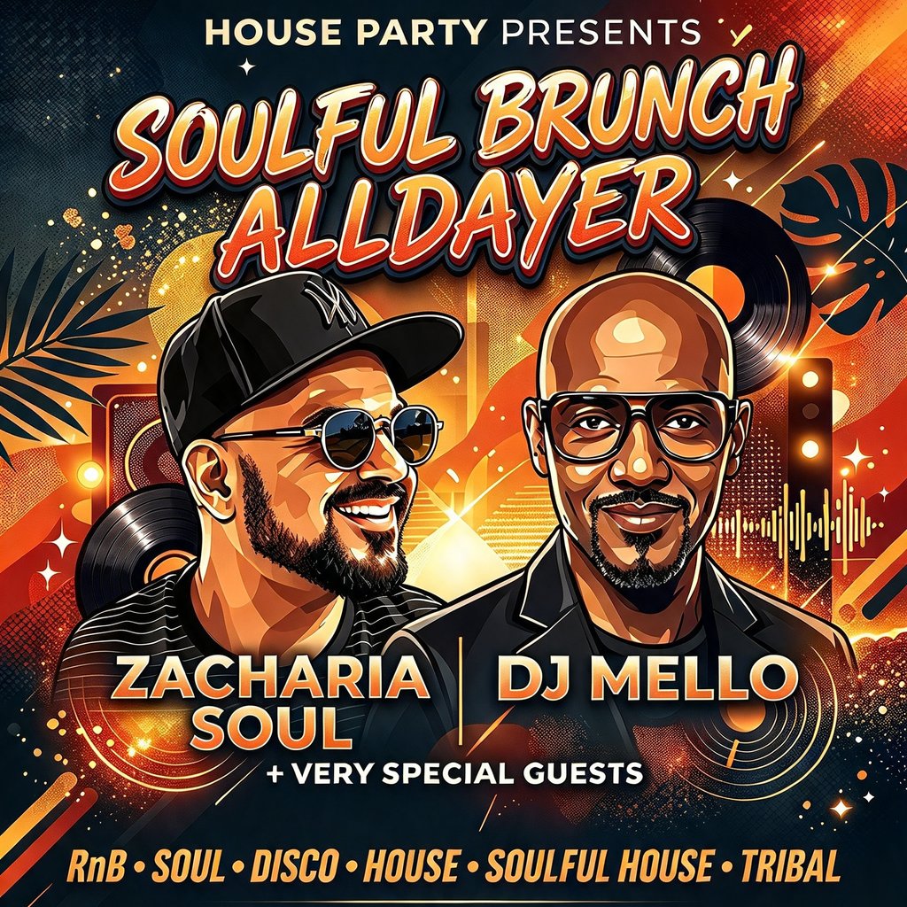 Soulful Brunch Day Party 2pm - 8pm GORSE HILL PUB