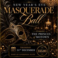 The Port of Liverpool Presents: New Year's Eve Masquerade Ball at The Bentley