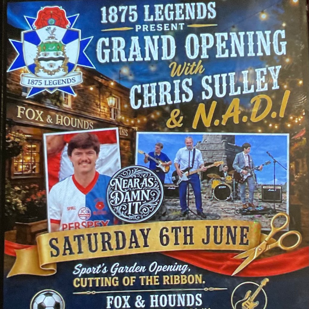 Fox & Hounds Ewood, GRAND OPENING OF THE NEW SPORTING GARDEN!