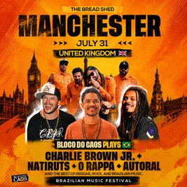 Natiruts + O Rappa + Charlie Brown Jr Tribute with Bloco do Caos