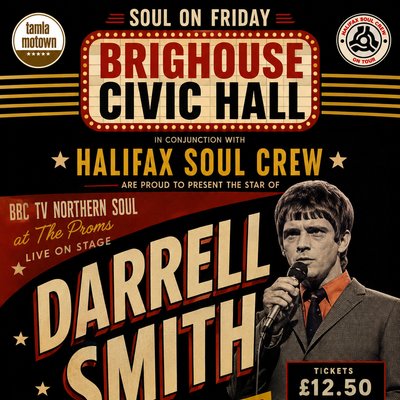 Halifax Soul Crew Present Darrel Smith Live