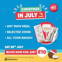 Xmas In July 25/07 - Buzz Bingo Plymouth Charles Cross at Buzz Bingo Plymouth