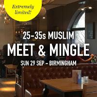 Muslim Meet and Mingle, Birmingham - 25-35s at All Bar One