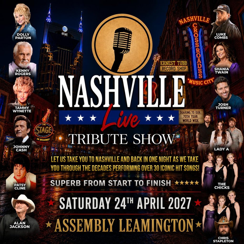 NASHVILLE LIVE Saturday 24/04/27