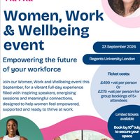 Women, Work and Wellbeing Event