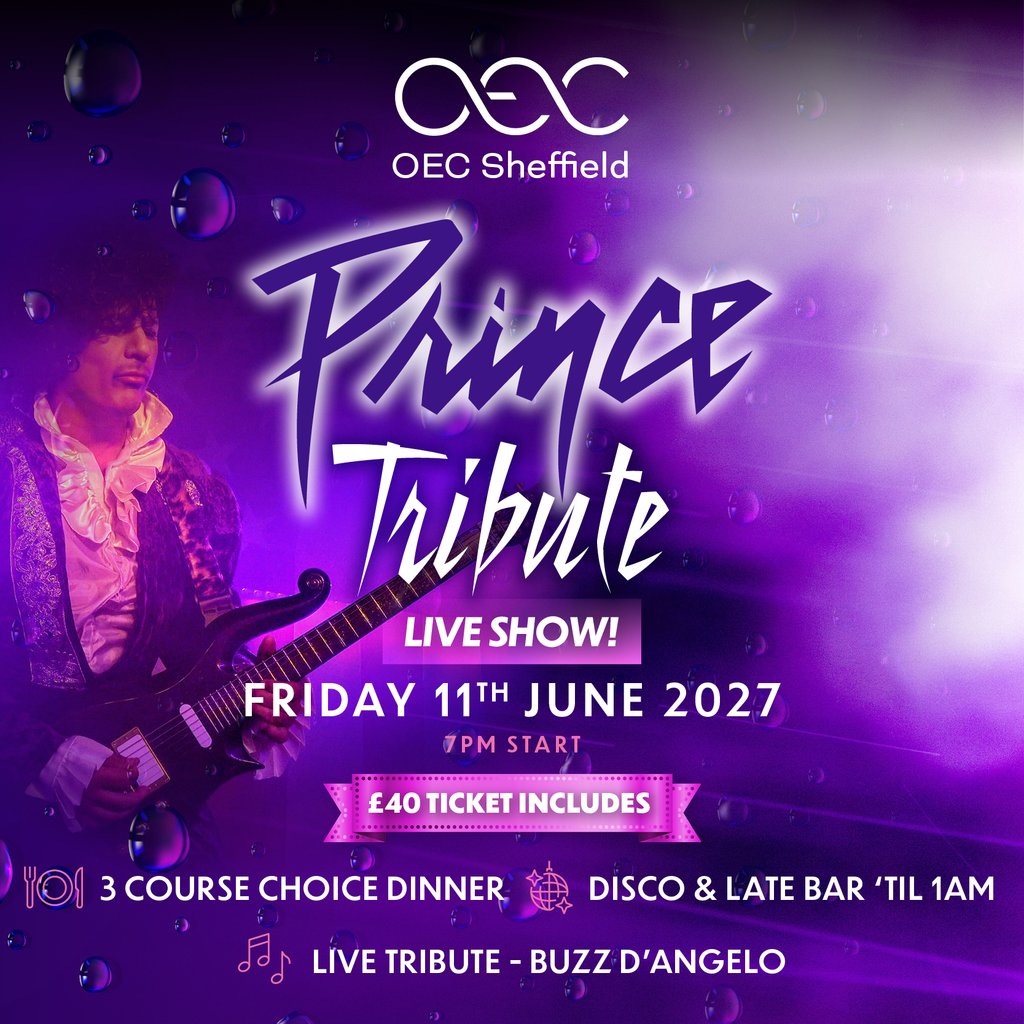 Prince Tribute Live Show at The OEC, Sheffield