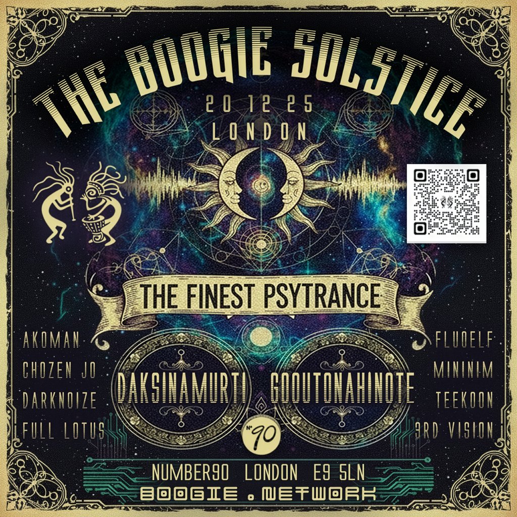 The Boogie Solstice feat. DAKSINAMURTI & GOOUTONAHINOTE