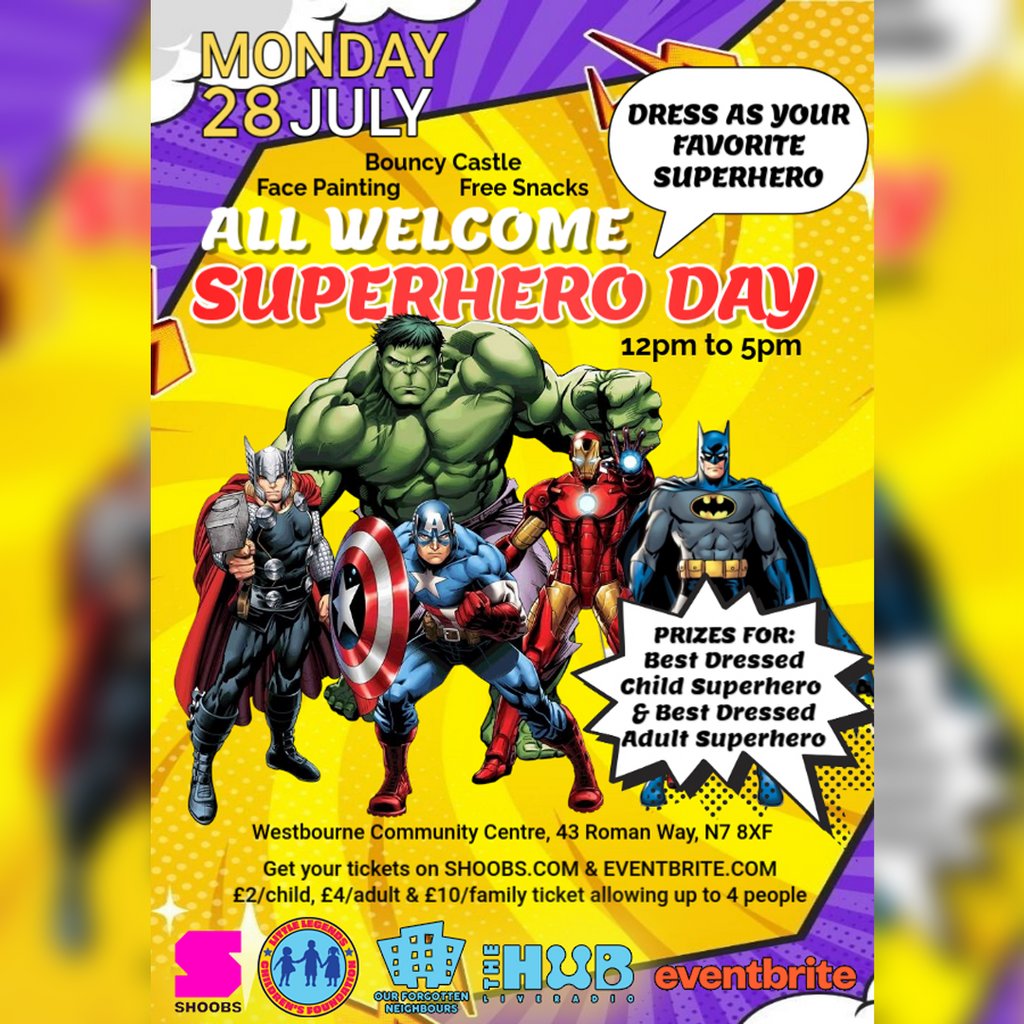 Kids Superhero Day