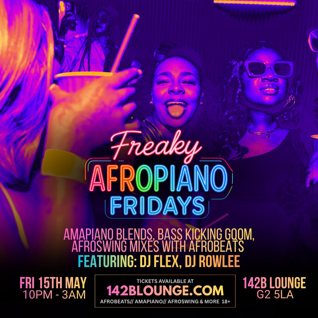 Freaky AfroPiano Fridays!!!