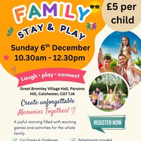 Family Stay & Play: Laugh, Play, Connect at Great Bromley Village Hall
