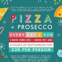 Festive Pizza & Bottomless Prosecco at Revolution St Peters Square