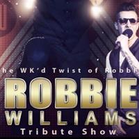 Will Kinn as Robbie Williams at The Mansefield House